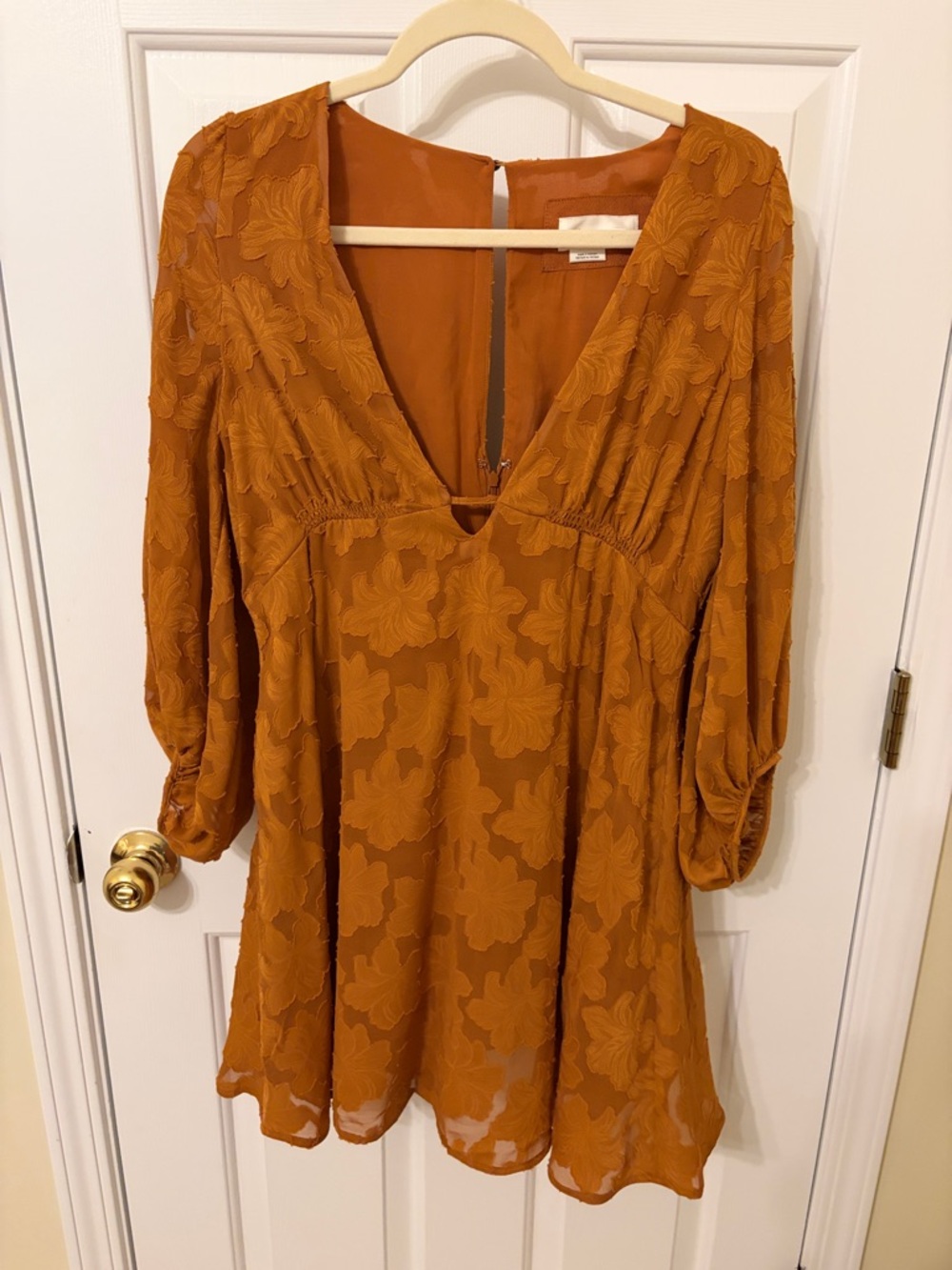 Anthropologie Textured Mini Dress, Size 8